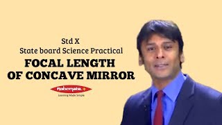 Std X  State Board  Science Practical  Focal Length of Concave Mirror [upl. by Anatnas904]