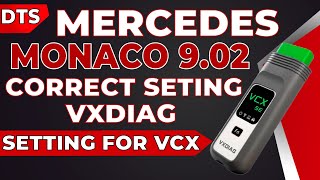 Exclusive How to configure it correctly and connect VXDIAG VCX SE Benz C6 Mercedes DTS Monaco 902 [upl. by Ys254]