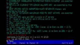 MSX Telnet Ansi Client [upl. by Ikcin]