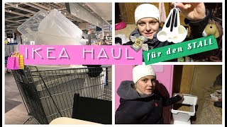 IKEA HAUL für den STALL 💸🐴  Stallzubehör [upl. by Ayrolg]