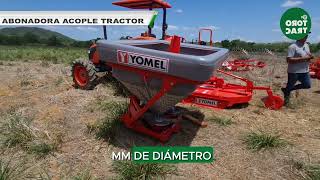 torotrac  Yomel  Instructivo Abonadora Acople Tractor  Parte 1 [upl. by Chem643]