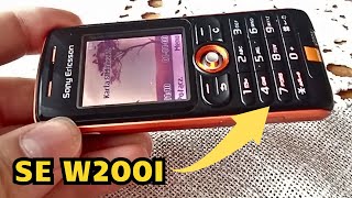 Sony Ericsson W200i Recenzja  Dzwonki  Gry  Bateria [upl. by Bannister]