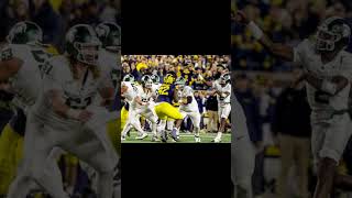 Michigan win over Michigan State ends with punches thrown [upl. by O'Driscoll]