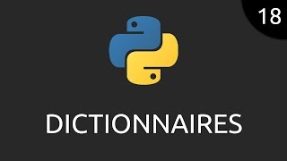 Python 18  dictionnaires [upl. by Skipper446]