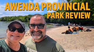 S06E09 Awenda Provincial Park Review [upl. by Ardnosac]