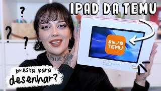 TESTANDO O IPAD DA TEMU PARA DESENHAR  SERÁ QUE É BOM [upl. by Lynd]