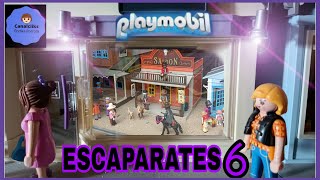 ESCAPARATES 6 con Playmobil Cazadores de escaparates [upl. by Benildis]