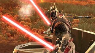 SWTOR Sith Warrior IntroProgression [upl. by Irtimd261]