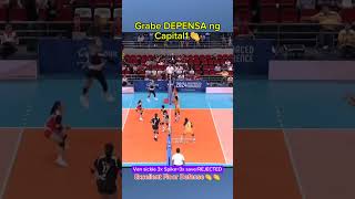 Excellent Floor defense by Capital1 against defending Champion PetroGas😯 Grabe 💪 shorts [upl. by Harobed]