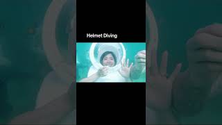 Boracay helmet diving ❤️ boracay boracay2024 [upl. by Modie]