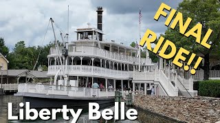 Our Last Ride Through of The Liberty Belle at MK [upl. by Yelnikcm916]