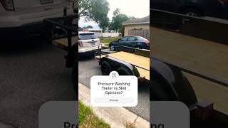 My FIRST Pressure Washing Trailer pressurewashing diy pressurewash clean smallbusiness startup [upl. by Enixam]