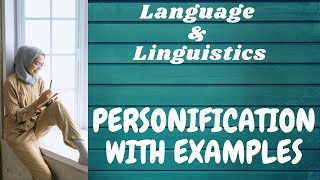 Personification with ExamplesLanguage amp Linguistics [upl. by Campagna]