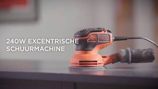 BLACKDECKER™ 240W Excentrische Schuurmachine [upl. by Helman818]