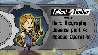 Fallout Shelter Online Jessica Rescue Operation [upl. by Akierdna]