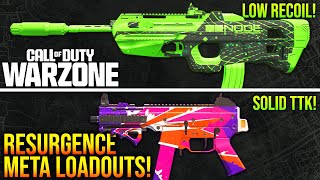 WARZONE Top 5 BEST RESURGENCE META LOADOUTS After Update WARZONE Best Setups [upl. by Aiuoqes]