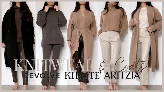 ARITZIA CLIENTELE KHAITE amp REVOLVE  KNITWEAR amp COATS TRYON [upl. by Sacrod]