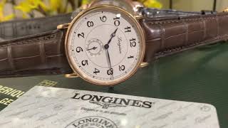 Longines Présence Heritage L47858732 Vàng Khối 18K [upl. by Wickner698]