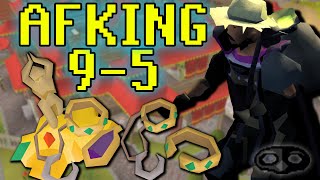 AFKing 9 to 5 Stealing Valuables Varlamore House Robberies [upl. by Leuqim552]