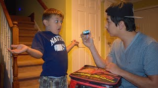 I Found Cigarettes in my 5 year old nephews backpack prank [upl. by Quin196]