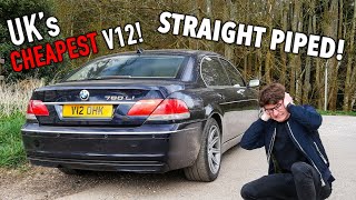 This £5000 STRAIGHT PIPED V12 Limo Sounds Like a LAMBORGHINI [upl. by Nair]