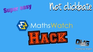 Mathswatch hack 2020 [upl. by Aneed]