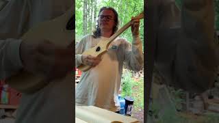 White crowned sparrow song homestead cabinlife acoustic bluegrass unplugged dulcimer [upl. by Yttik591]