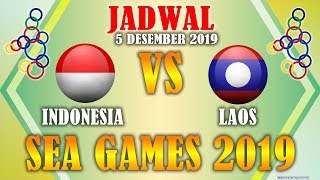 Jadwal Pertandingan Timnas Indonesia vs Laos Sepak Bola SEA GAMES 2019 Siaran Live RCTI [upl. by Rudy]