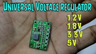 Universal voltage regulator full details [upl. by Icyac]