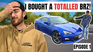 We Bought a SALVAGE BRZ HKS Exhaust Install [upl. by Janis17]