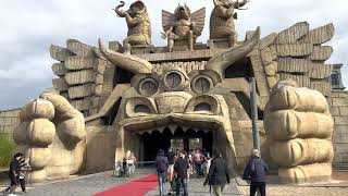 Cinecitta World Rome Italy 2021 4K Park Tour [upl. by Ebarta]