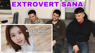 FNF Reacting to Sana the Energetic Extrovert  TWICE REACTION [upl. by Huai435]