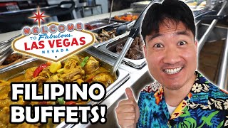 3 MustTry FILIPINO BUFFETS ALL YOU CAN EAT around Las Vegas [upl. by Daahsar]