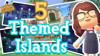 5 AMAZINGLY Different Themed Islands for Ideas and Inspiration  Animal Crossing New Horizons [upl. by Deraj]