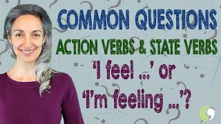 Action verb amp State verbs  English Grammar Lesson  B1Intermediate [upl. by Glynda]