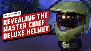 Halo Infinite Unboxing the Deluxe Master Chief Helmet [upl. by Icak]