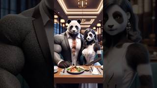 Romantic Dinner Dates Cheetah Shark Wolf Panda Rabbit amp Cat Couples in Luxury 3D Animation [upl. by Ayita964]