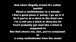 NWA  Straight Outta Compton HD amp Lyrics On Screen [upl. by Anneh637]