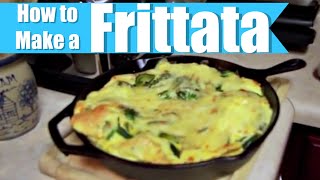 How To Make A Frittata  Vegetarian [upl. by Alyakem]