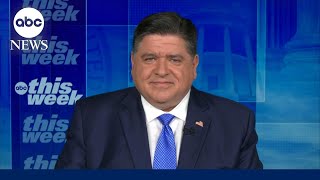 Republicans ‘dont really want to solve’ border problems Gov JB Pritzker [upl. by Davidde]