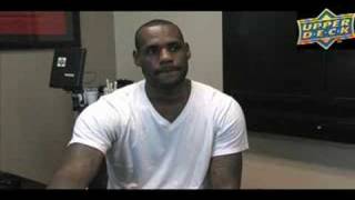 LeBron James Gives an Exclusive Interview to Upper Deck [upl. by Noimad]