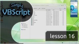 VBScript Basics Part 16  Create Shortcuts [upl. by Assiren]