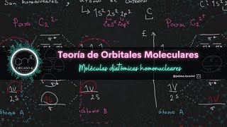 Teoría de orbitales moleculares TOM Ejercicio Molécula homonuclear  Estructura de la materia [upl. by Merat]