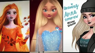 Disney Princess  Celebrities Glow up Tik Tok Compilation P1 [upl. by Anaela]