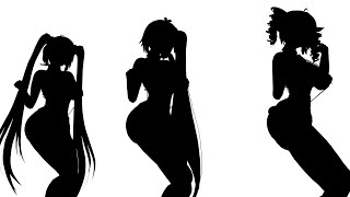 MMD 2024 SISTAR씨스타  SHAKE IT mysterious girl x360FPS [upl. by Nirred]