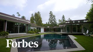 Touring A 25 Million Midcentury Mansion In Beverly Hills  Forbes [upl. by Erena50]