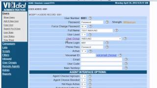Configuring Vicidial User Inbound [upl. by Mcgill433]