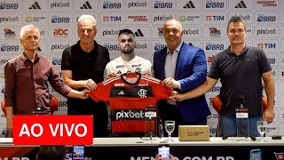 🔴 AO VIVO APRESENTAÇÃO DE MICHAEL NO FLAMENGO [upl. by Denver968]