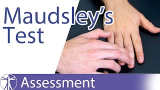 Maudsleys Lateral Epicondylitis Test⎟Lateral Epicondylitis or Tennis Elbow [upl. by Navannod]