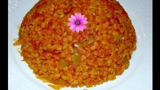 Domatesli Bulgur Pilavı Tarifi [upl. by Loresz502]